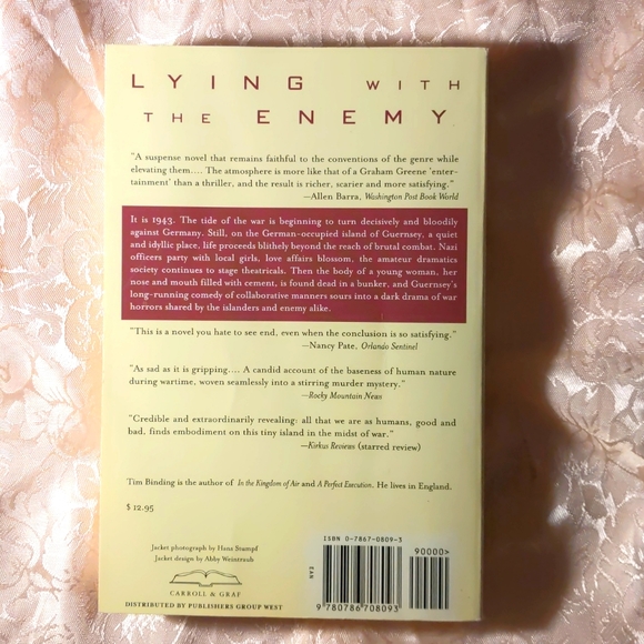 Lying With The Enemy By Tim Binding Paperback - Picture 5 of 6